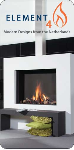 London Chimney gas appliance - Element 4 Fireplace