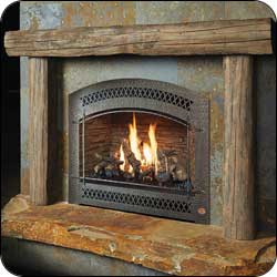 Fireplace XTRORDINAIR - Hand Hewn Timber Mantels